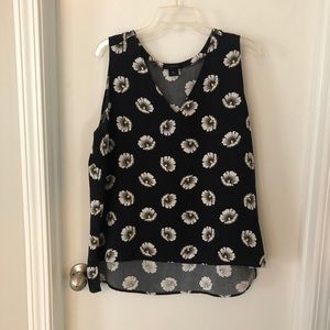 Ann Taylor factory sleeveless blouse